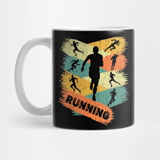 Retro Running Player Mug